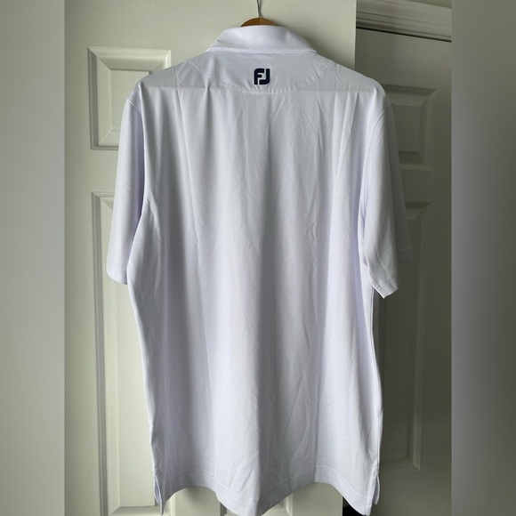 FJ Golf Shirt- Operation Healing Forces. White, Size L - Picture 2 of 4
